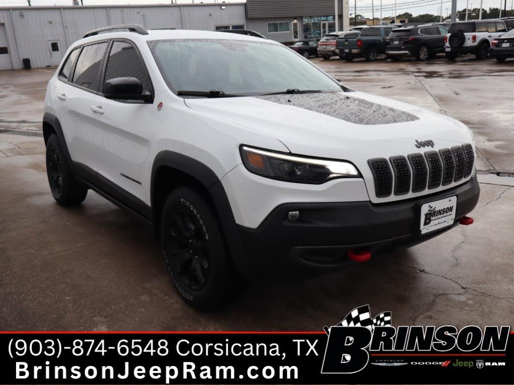 used 2022 Jeep Cherokee car, priced at $20,995