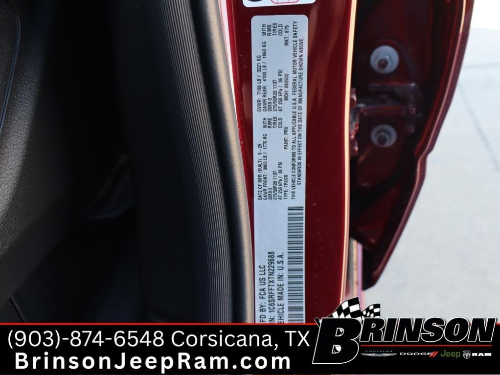 new 2026 Ram 1500 car, priced at $55,497