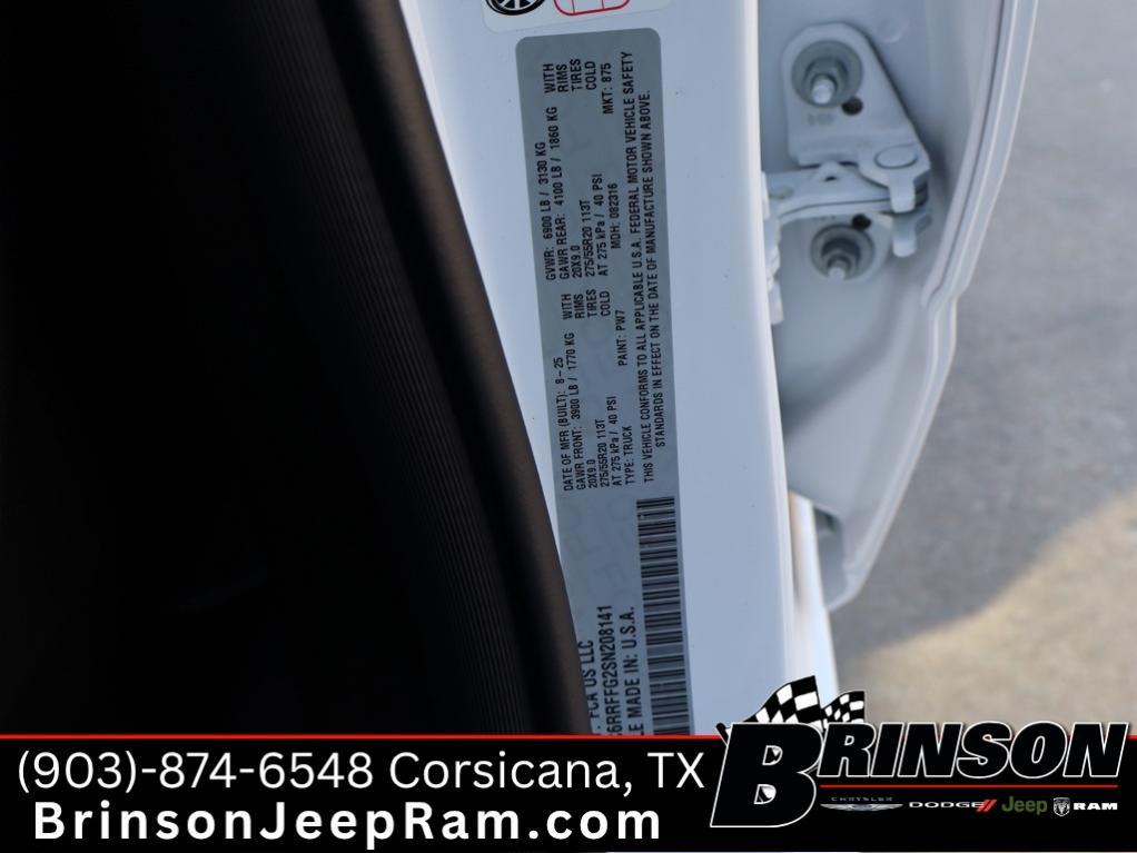 new 2025 Ram 1500 car, priced at $50,067