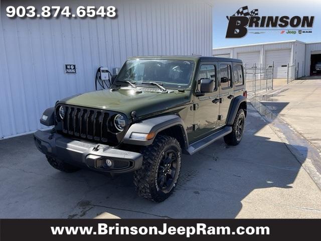 used 2021 Jeep Wrangler Unlimited car, priced at $33,466