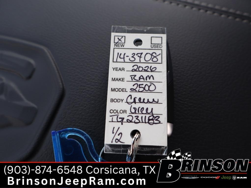 new 2026 Ram 2500 car, priced at $80,777