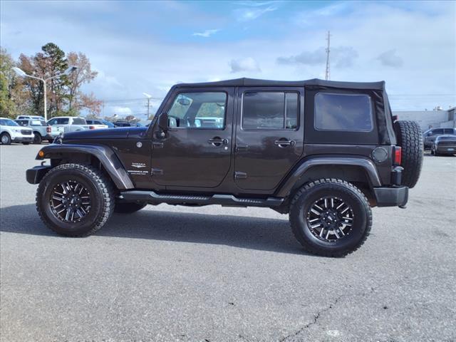 used 2013 Jeep Wrangler Unlimited car, priced at $16,599