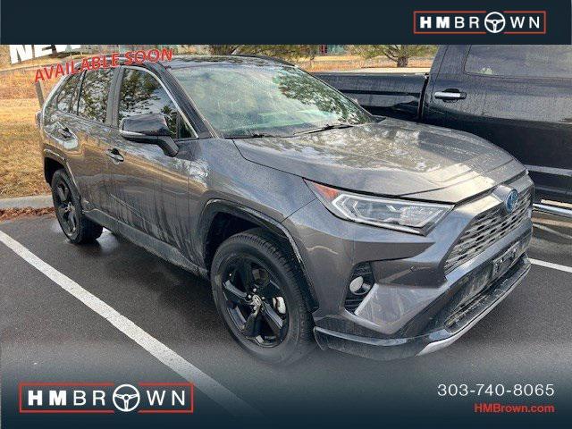 used 2020 Toyota RAV4 Hybrid car, priced at $29,900