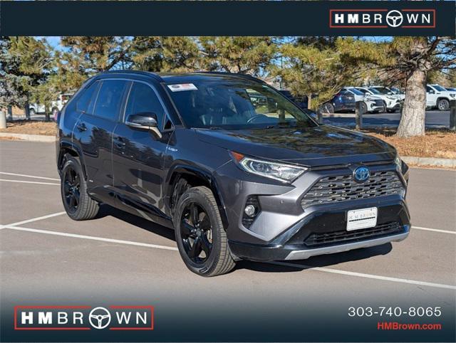 used 2020 Toyota RAV4 Hybrid car, priced at $29,900