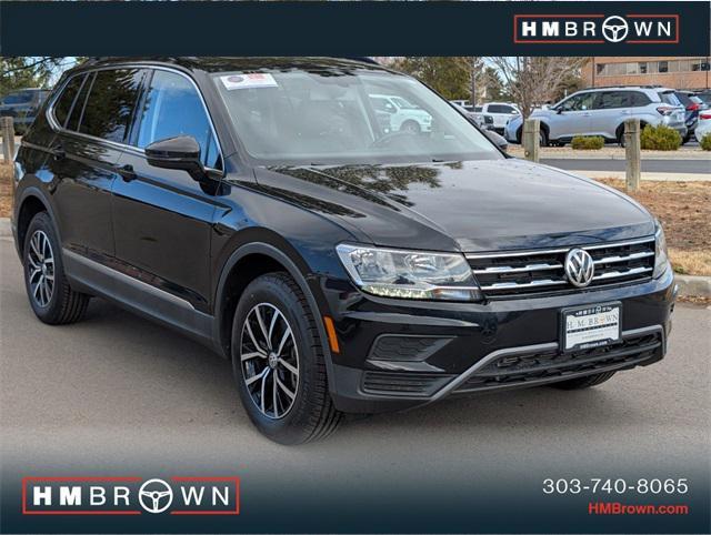 used 2021 Volkswagen Tiguan car, priced at $21,900