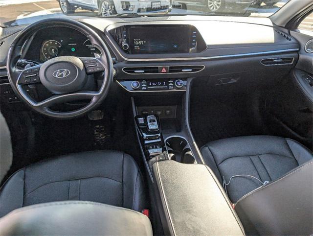 used 2021 Hyundai Sonata car, priced at $23,900