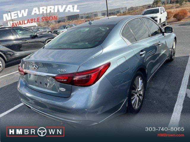 used 2018 INFINITI Q50 car, priced at $19,900