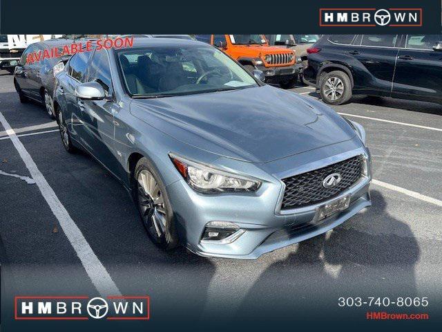 used 2018 INFINITI Q50 car, priced at $19,900