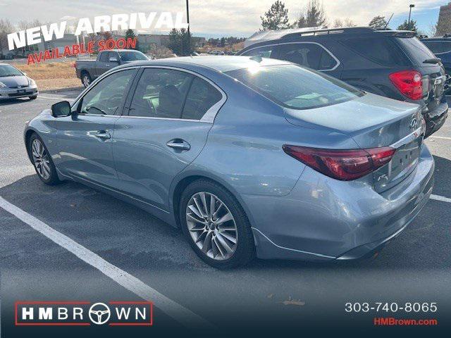 used 2018 INFINITI Q50 car, priced at $19,900