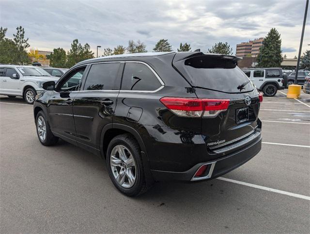 used 2019 Toyota Highlander car, priced at $31,900