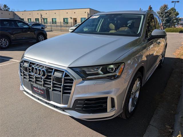 used 2022 Audi Q7 car, priced at $37,900