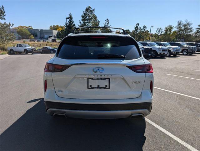 used 2022 INFINITI QX50 car, priced at $31,900