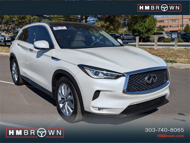 used 2022 INFINITI QX50 car, priced at $31,900