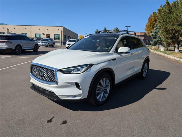 used 2022 INFINITI QX50 car, priced at $31,900