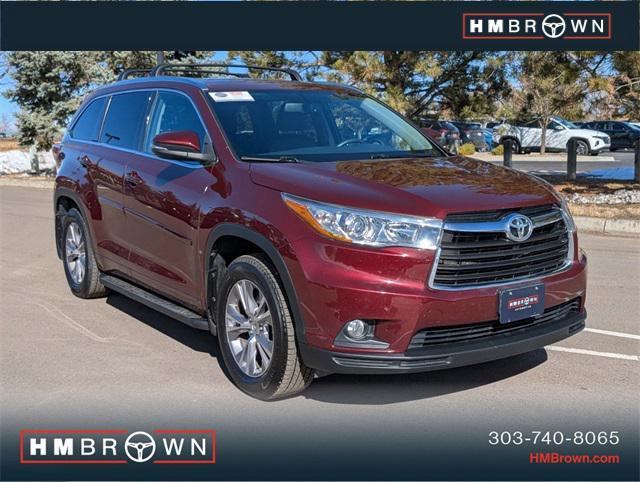 used 2015 Toyota Highlander car, priced at $20,900