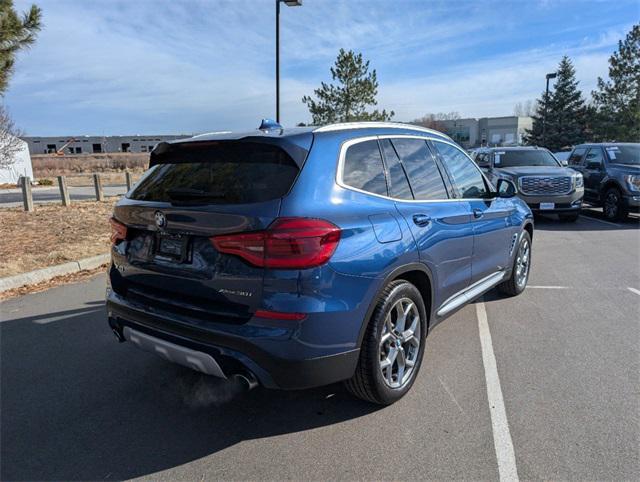 used 2021 BMW X3 car, priced at $29,900