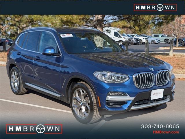 used 2021 BMW X3 car, priced at $29,900