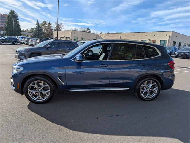 used 2021 BMW X3 car, priced at $29,900