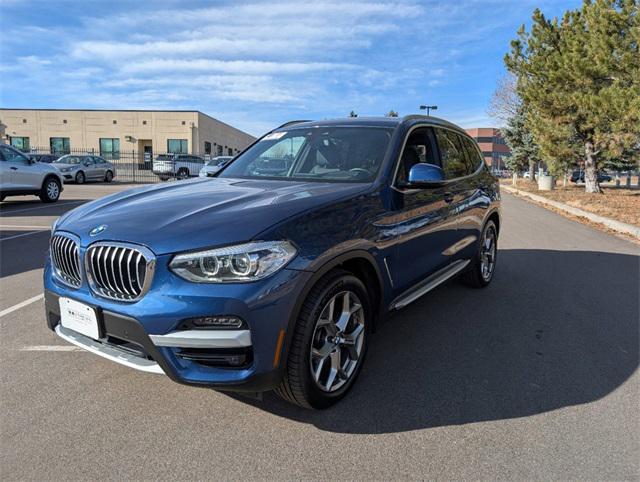 used 2021 BMW X3 car, priced at $29,900