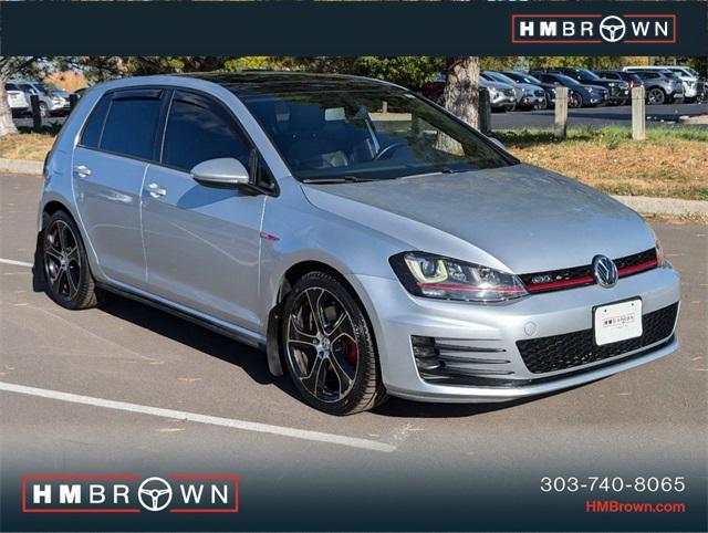 used 2016 Volkswagen Golf GTI car, priced at $17,900