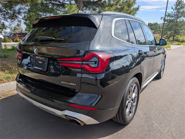 used 2022 BMW X3 car, priced at $31,900