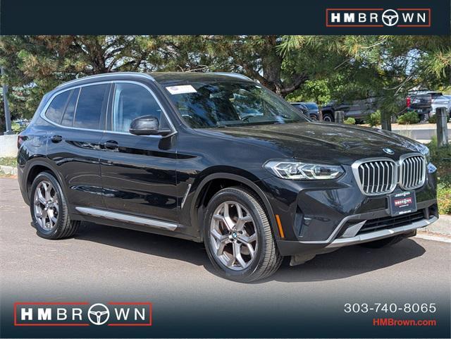 used 2022 BMW X3 car, priced at $31,900