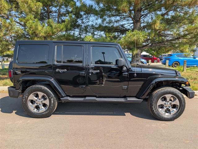 used 2017 Jeep Wrangler Unlimited car, priced at $23,900