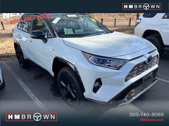 used 2021 Toyota RAV4 Hybrid car, priced at $36,900