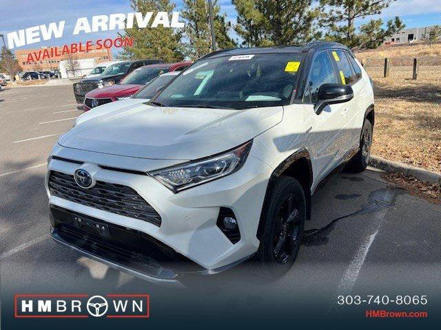 used 2021 Toyota RAV4 Hybrid car, priced at $36,900