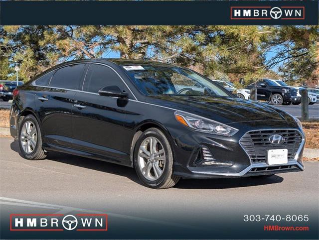 used 2018 Hyundai Sonata car, priced at $15,900