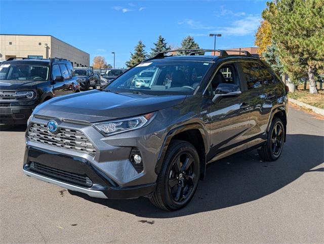 used 2021 Toyota RAV4 Hybrid car, priced at $36,900