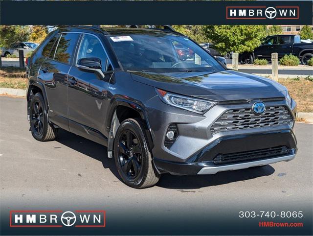 used 2021 Toyota RAV4 Hybrid car, priced at $36,900