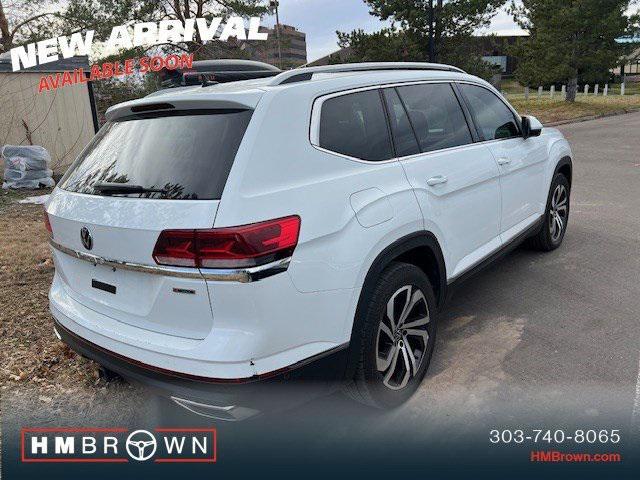 used 2021 Volkswagen Atlas car, priced at $33,900