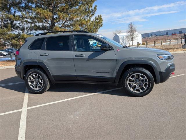 used 2022 Jeep Cherokee car, priced at $25,900