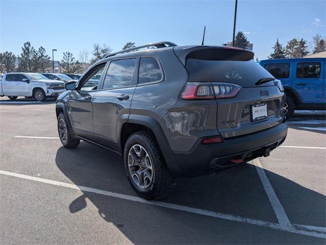 used 2022 Jeep Cherokee car, priced at $25,900