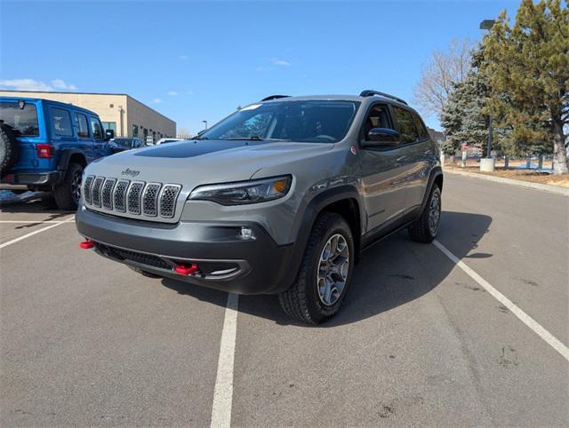 used 2022 Jeep Cherokee car, priced at $25,900