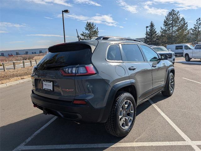 used 2022 Jeep Cherokee car, priced at $25,900