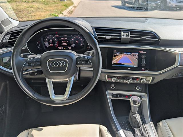 used 2022 Audi Q3 car, priced at $28,500