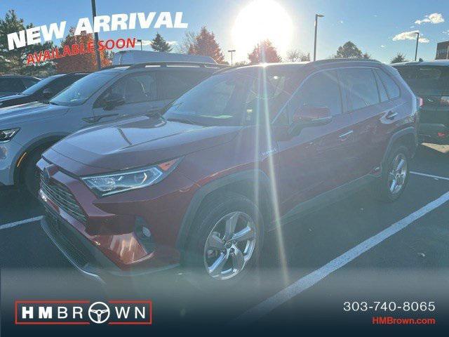 used 2021 Toyota RAV4 Hybrid car, priced at $34,900