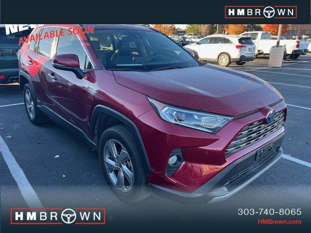 used 2021 Toyota RAV4 Hybrid car, priced at $34,900