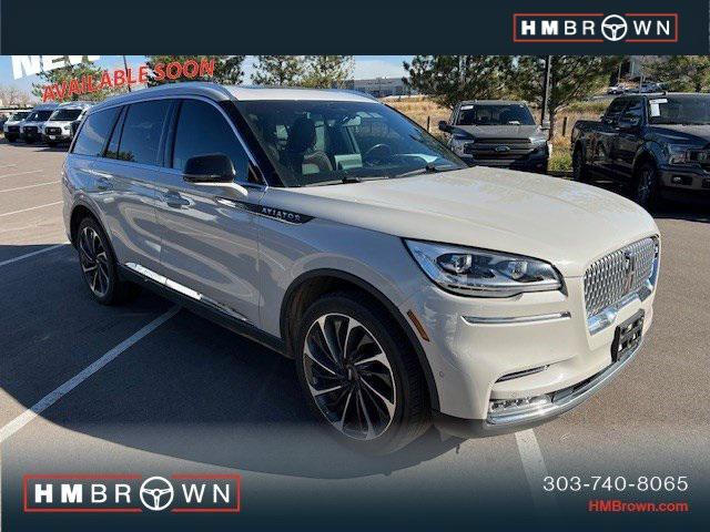 used 2022 Lincoln Aviator car, priced at $45,900