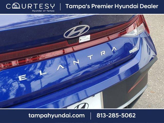 new 2024 Hyundai Elantra HEV car, priced at $26,465