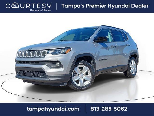 used 2022 Jeep Compass car, priced at $19,391