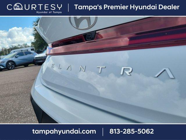 new 2025 Hyundai Elantra car, priced at $27,554