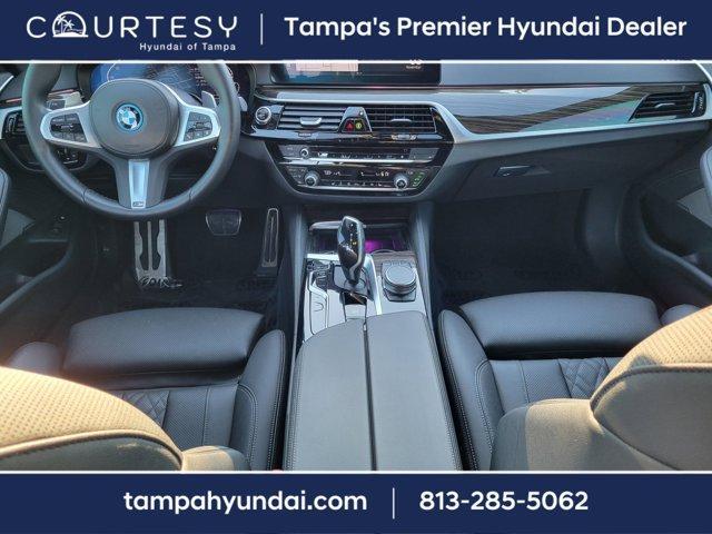 used 2023 BMW 530e car, priced at $35,977