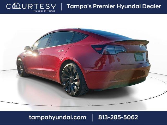 used 2023 Tesla Model 3 car, priced at $34,493