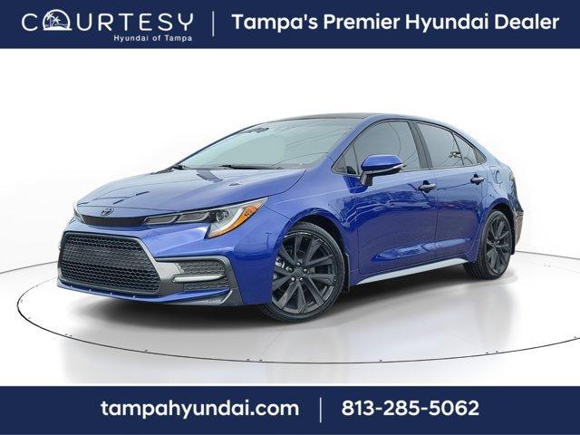 used 2021 Toyota Corolla car, priced at $19,291