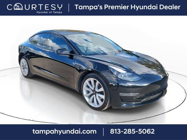 used 2022 Tesla Model 3 car, priced at $28,691