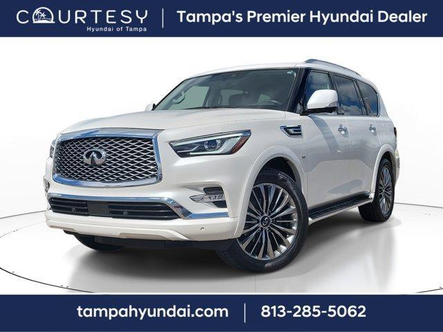 used 2019 INFINITI QX80 car, priced at $27,600