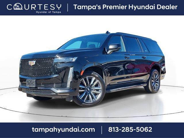 used 2022 Cadillac Escalade ESV car, priced at $70,893